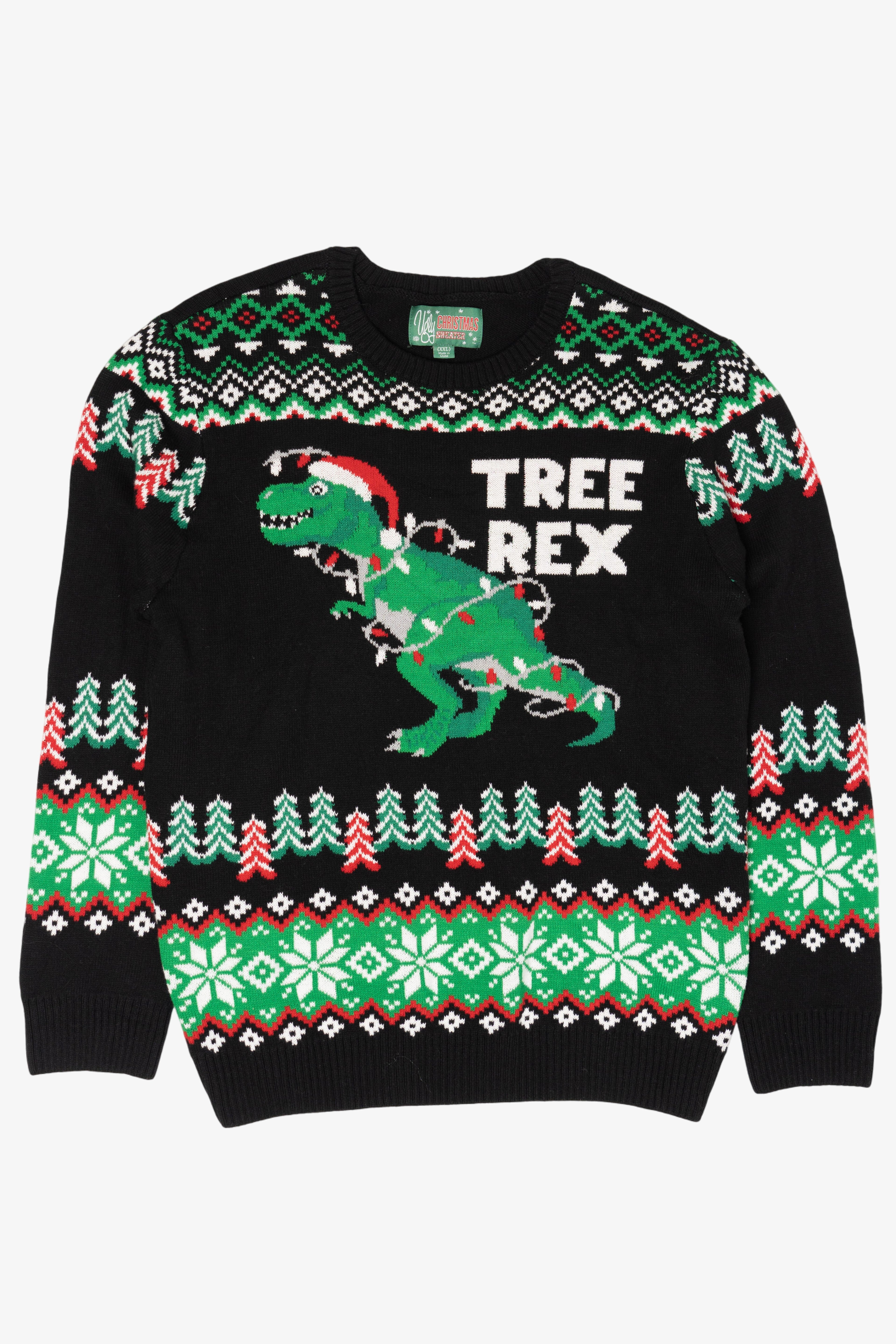 Modern "Tree Rex" Ugly Christmas Pullovers (2010s)