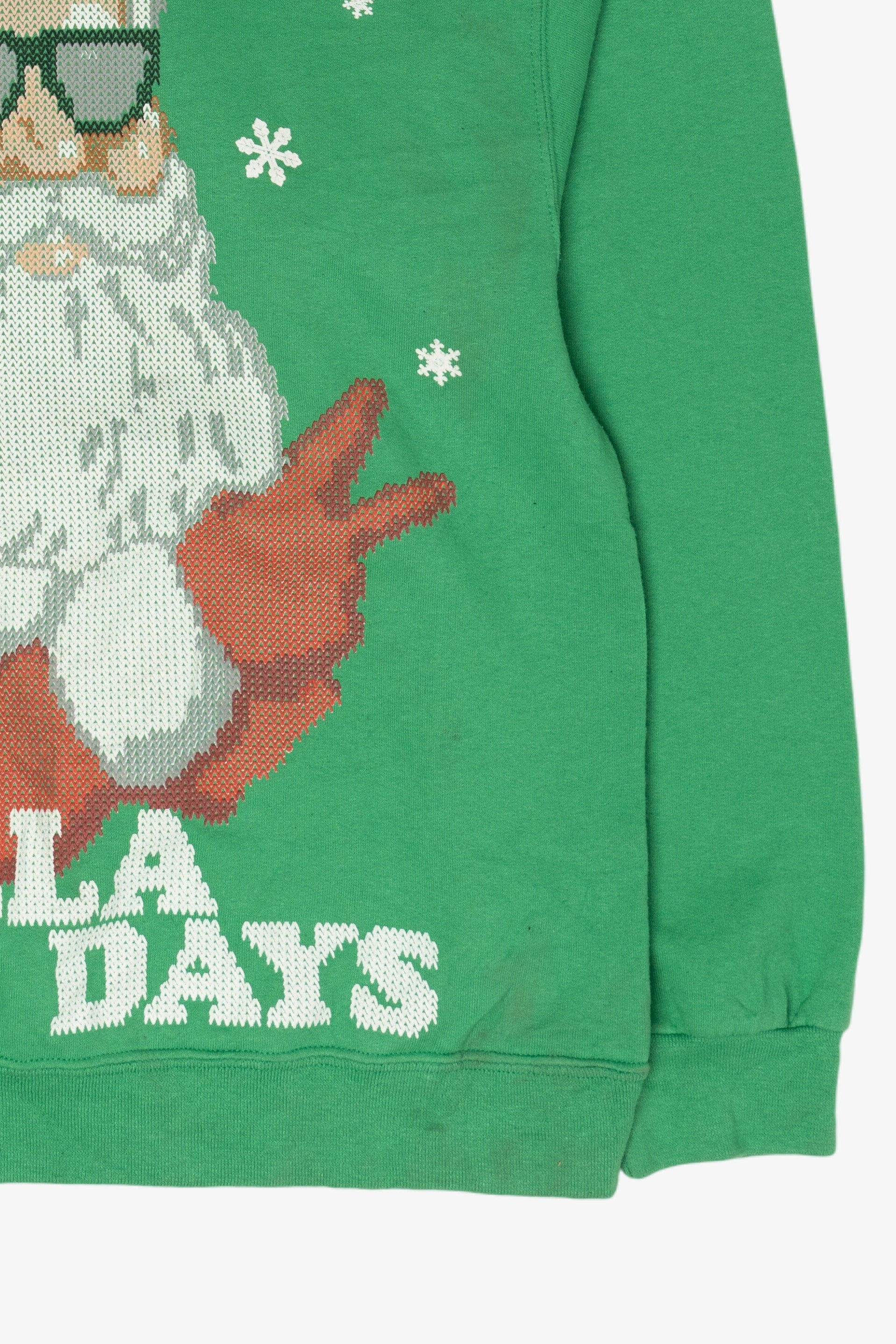 Modern "Happy Holla Days" Ugly Christmas Sweatshirts (2010s)