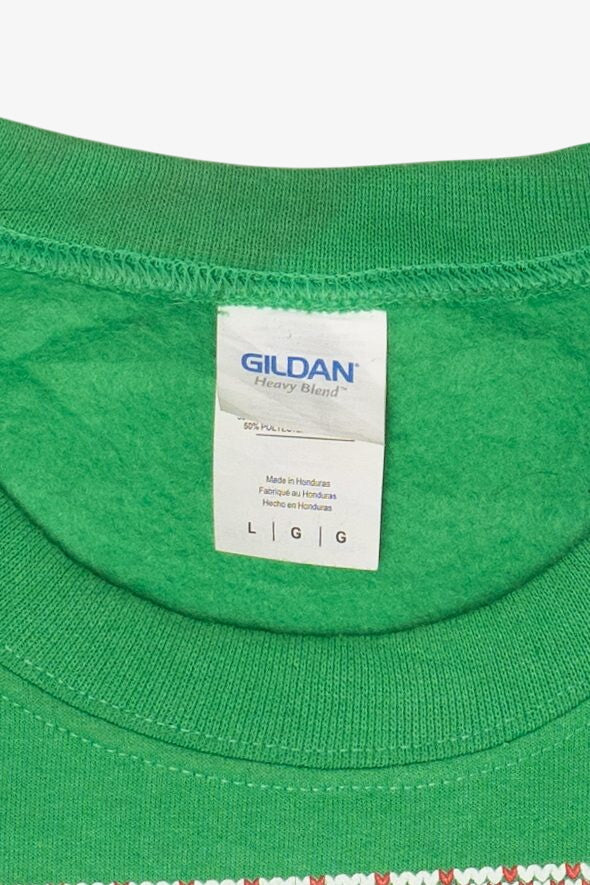 Modern "Happy Holiblaze" Ugly Christmas Sweatshirts (2010s)