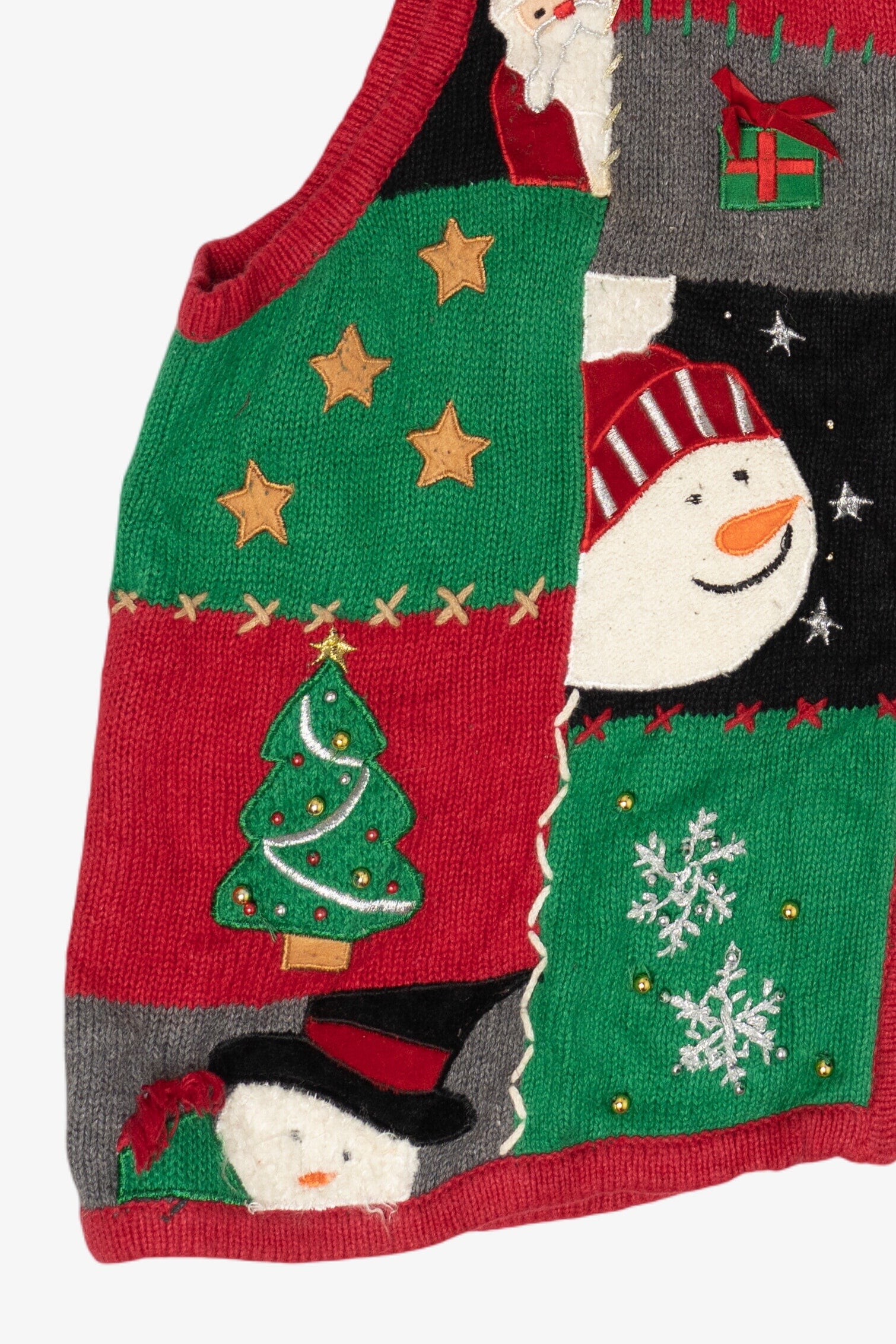 Vintage Studio Joy Ugly Christmas Vest (1990s)