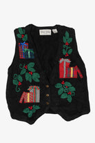 Vintage Sharon Young Ugly Christmas Vest (1990s)