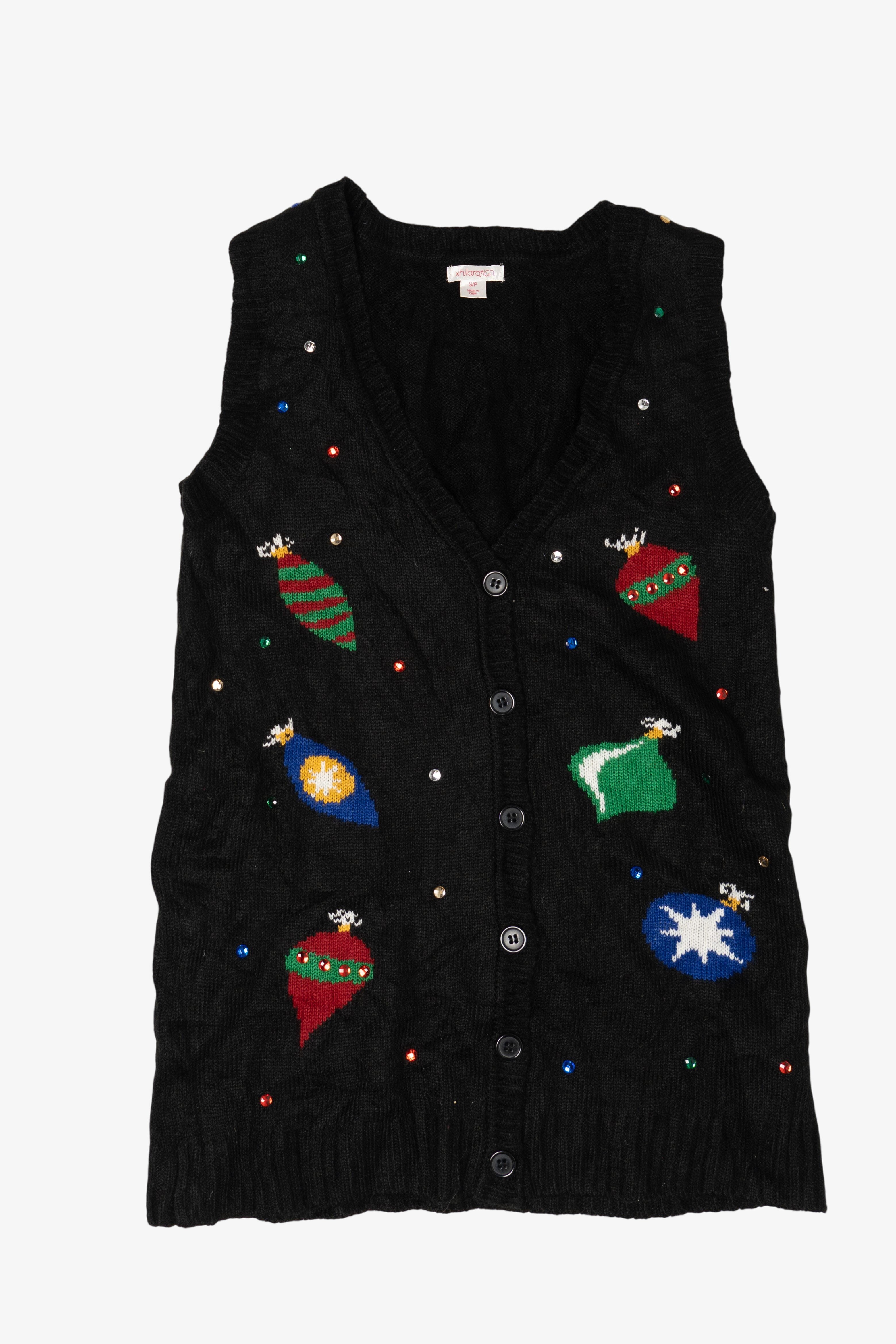 Vintage Xhilaration Ugly Christmas Vest (2000s)