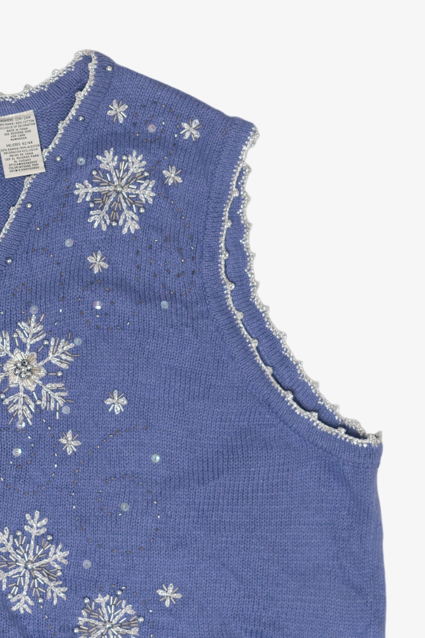 Vintage White Stag Ugly Christmas Vest (2000s)