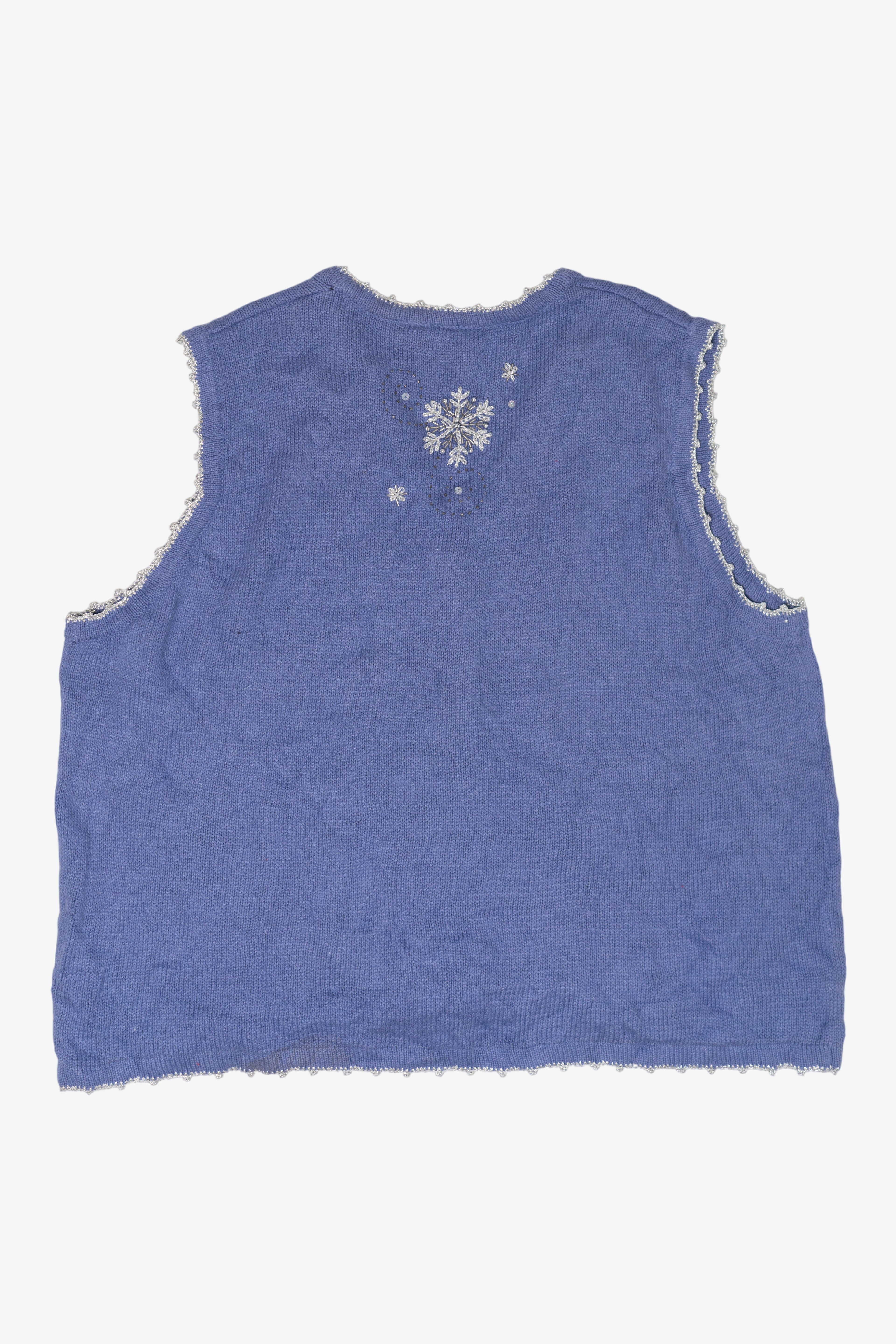 Vintage White Stag Ugly Christmas Vest (2000s)