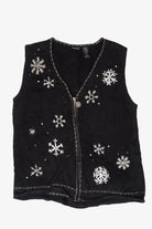 Vintage North Crest Ugly Christmas Vest (2000s)