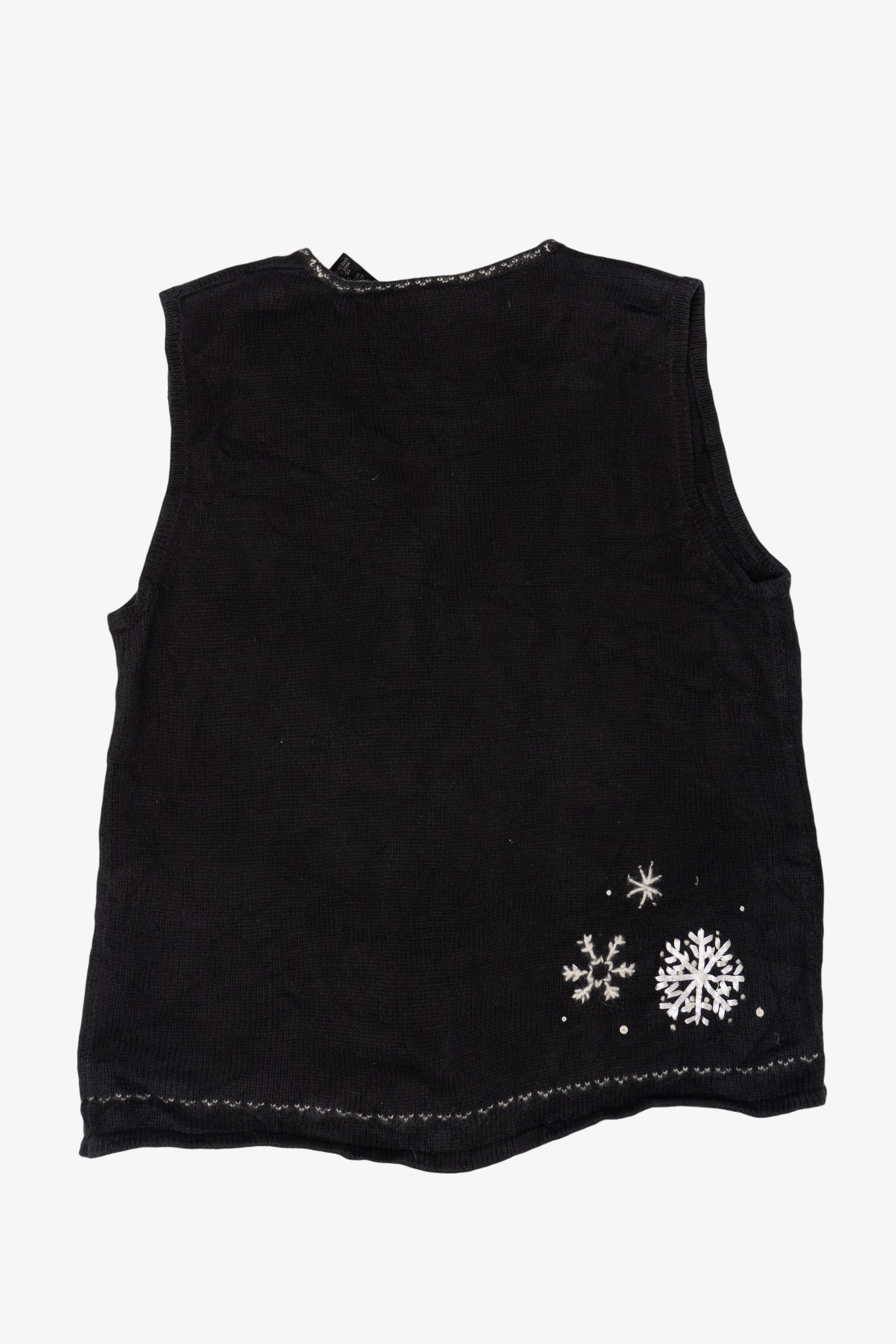 Vintage North Crest Ugly Christmas Vest (2000s)