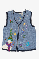Vintage White Stag Ugly Christmas Vest (2000s)