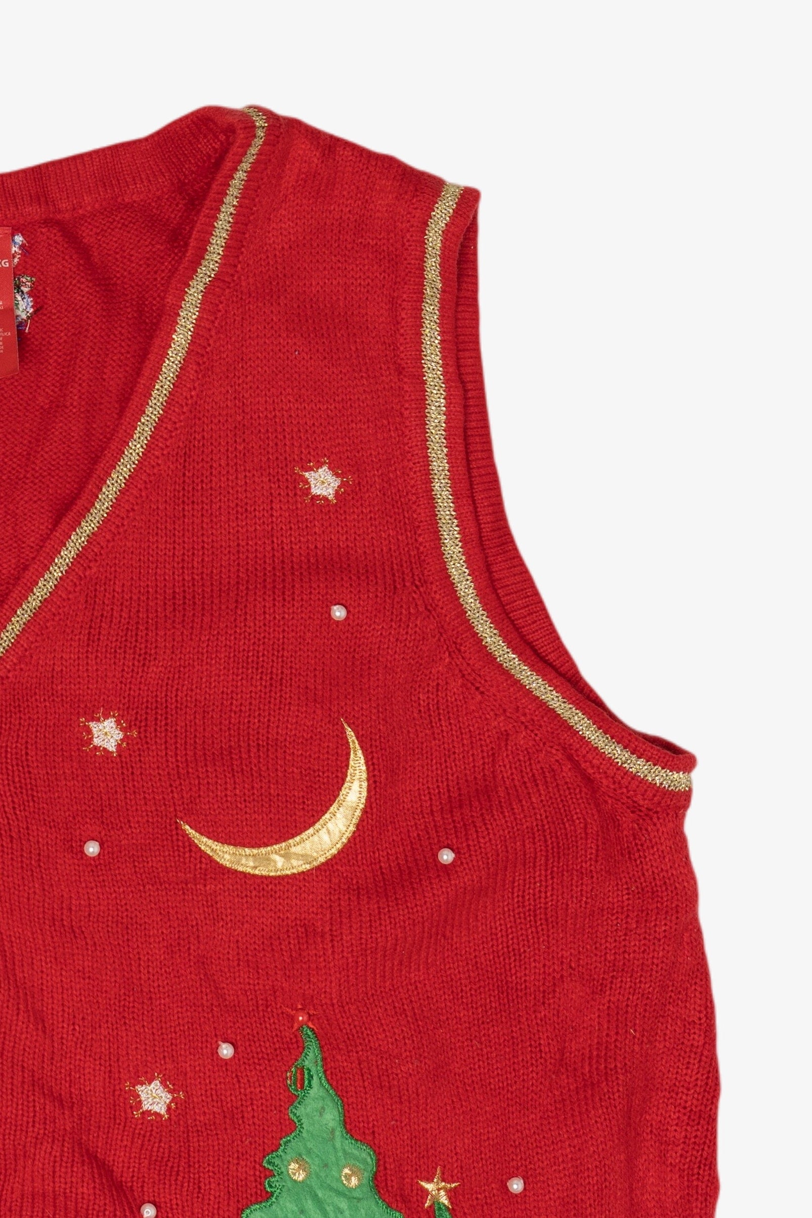 Vintage Snowmen Ugly Christmas Vest (2000s)