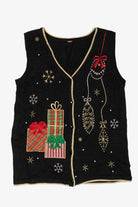 Vintage Ornaments Ugly Christmas Vest (2000s)