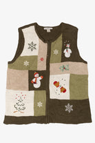 Vintage Christopher & Banks Ugly Christmas Vest (2000s)
