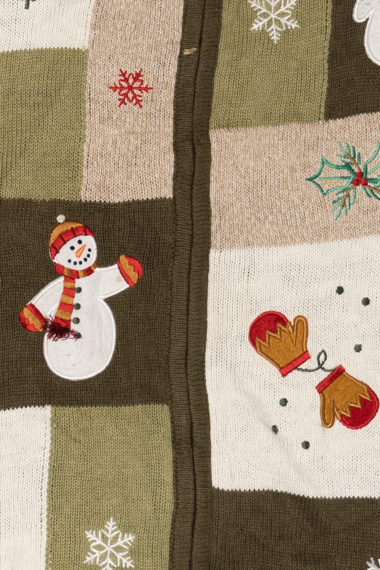 Vintage Christopher & Banks Ugly Christmas Vest (2000s)