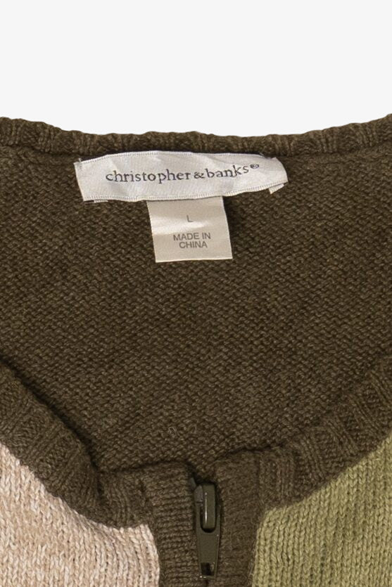 Vintage Christopher & Banks Ugly Christmas Vest (2000s)