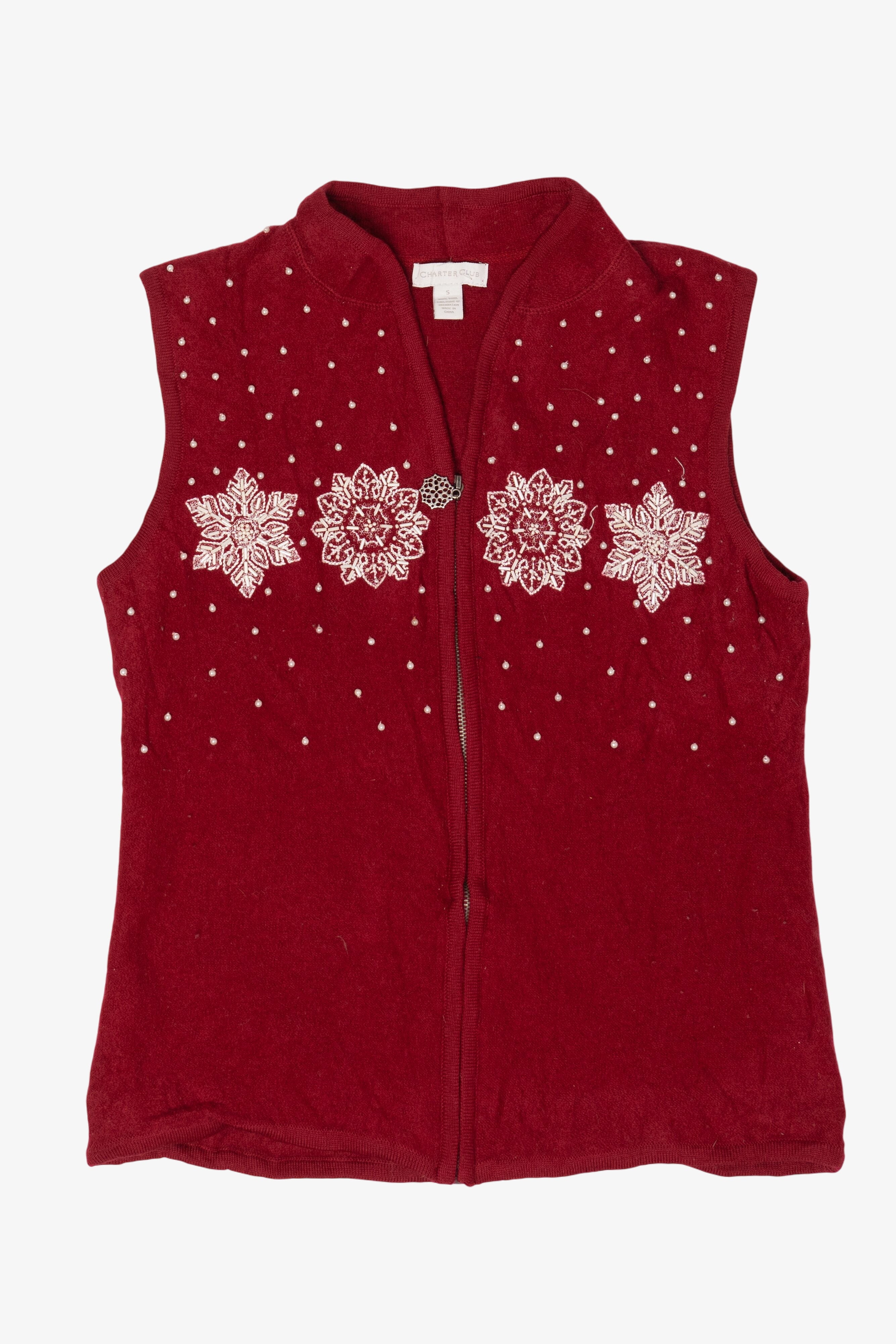 Vintage Charter Club Ugly Christmas Vest (2000s)