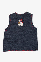 Vintage Snowmen Ugly Christmas Vest (2000s)