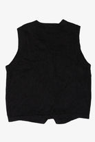 Vintage Poinsettias Ugly Christmas Vest (2000s)
