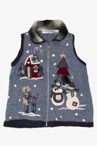 Vintage Victoria Jones Ugly Christmas Vest (2000s)