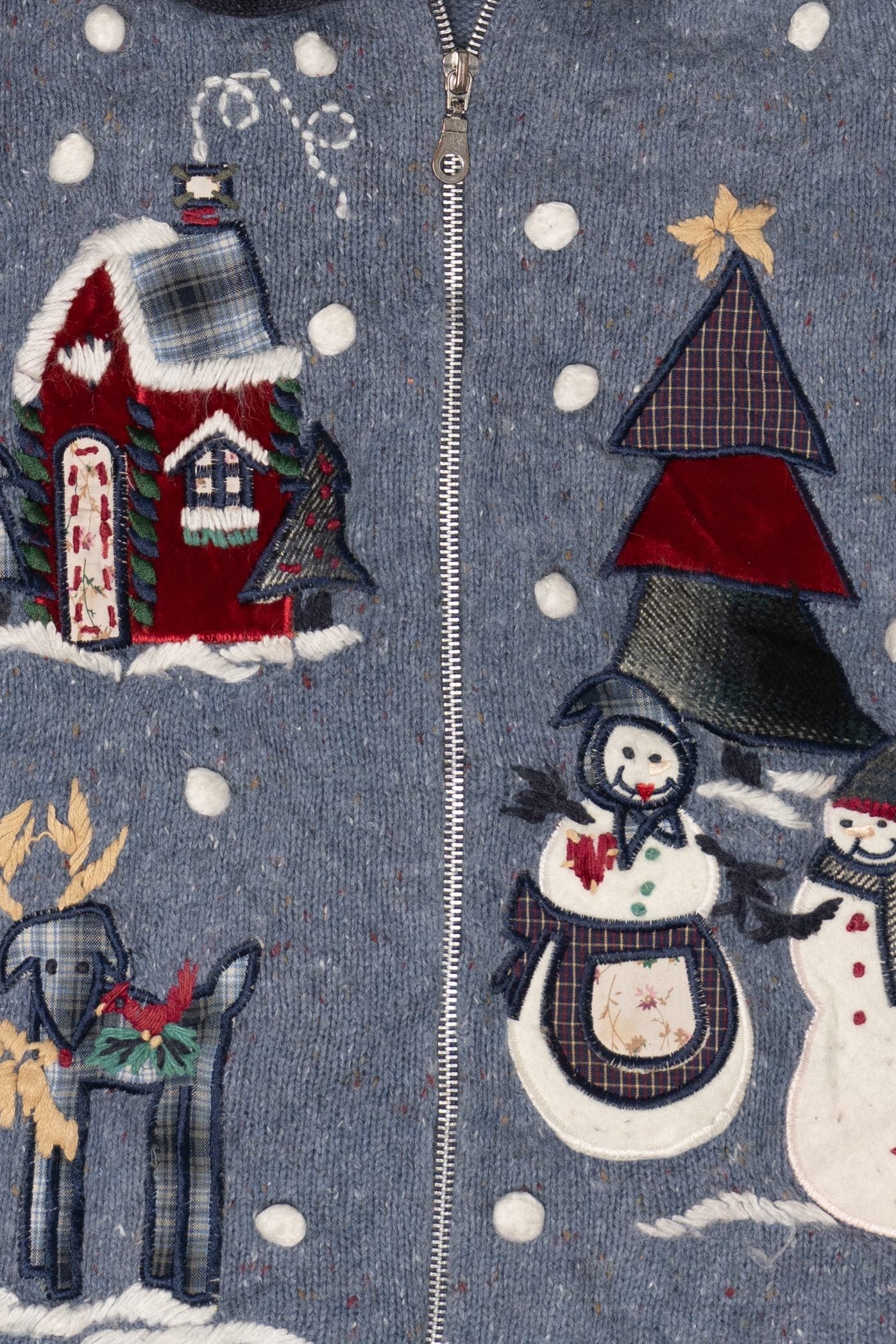 Vintage Victoria Jones Ugly Christmas Vest (2000s)