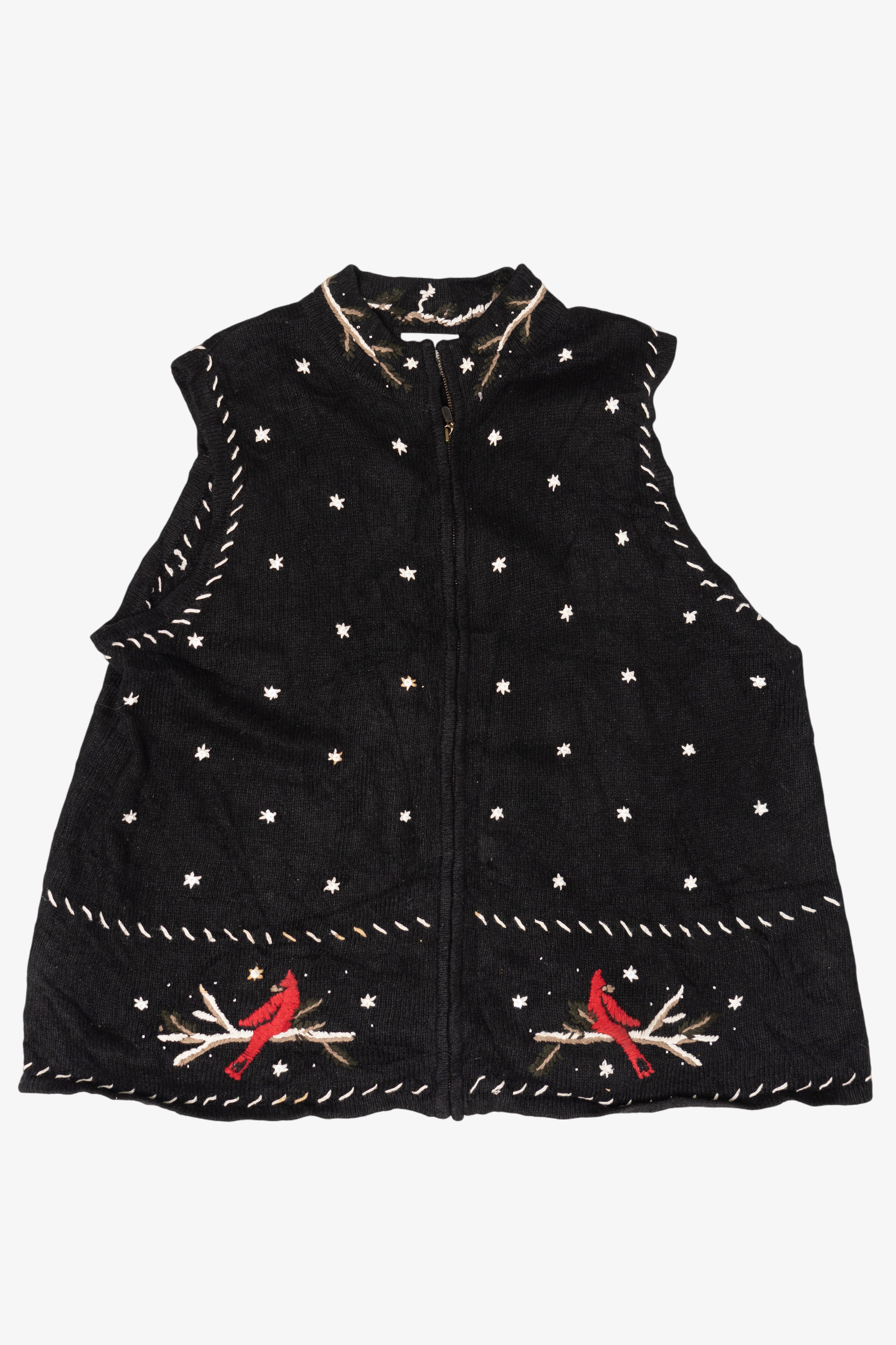 Vintage CJ Banks Ugly Christmas Vest (2000s)