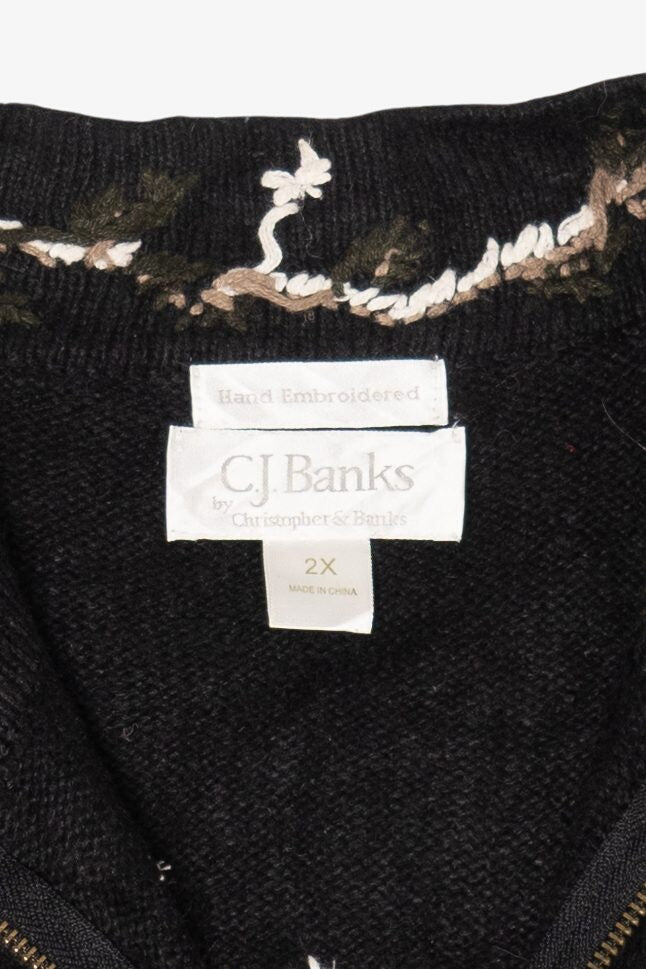 Vintage CJ Banks Ugly Christmas Vest (2000s)