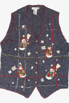Vintage Victoria Jones Ugly Christmas Vest (2000s)