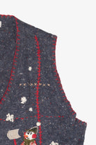 Vintage Victoria Jones Ugly Christmas Vest (2000s)
