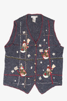 Vintage Victoria Jones Ugly Christmas Vest (2000s)
