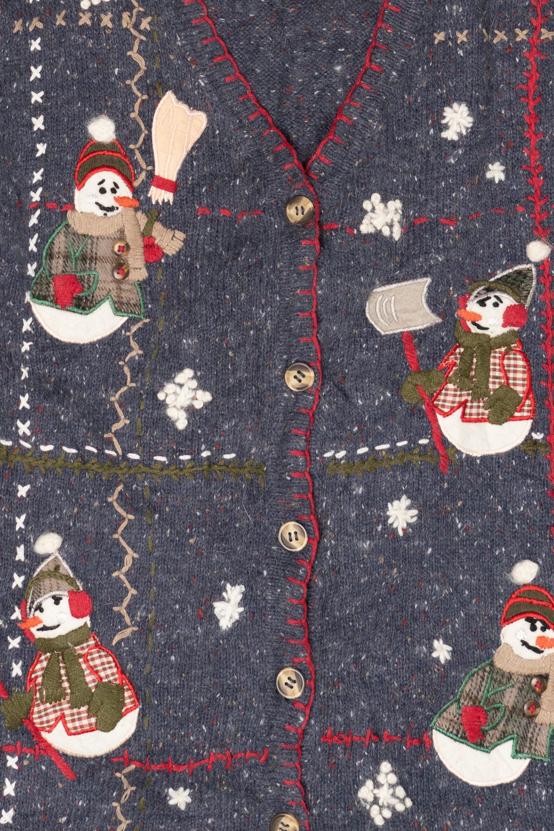 Vintage Victoria Jones Ugly Christmas Vest (2000s)