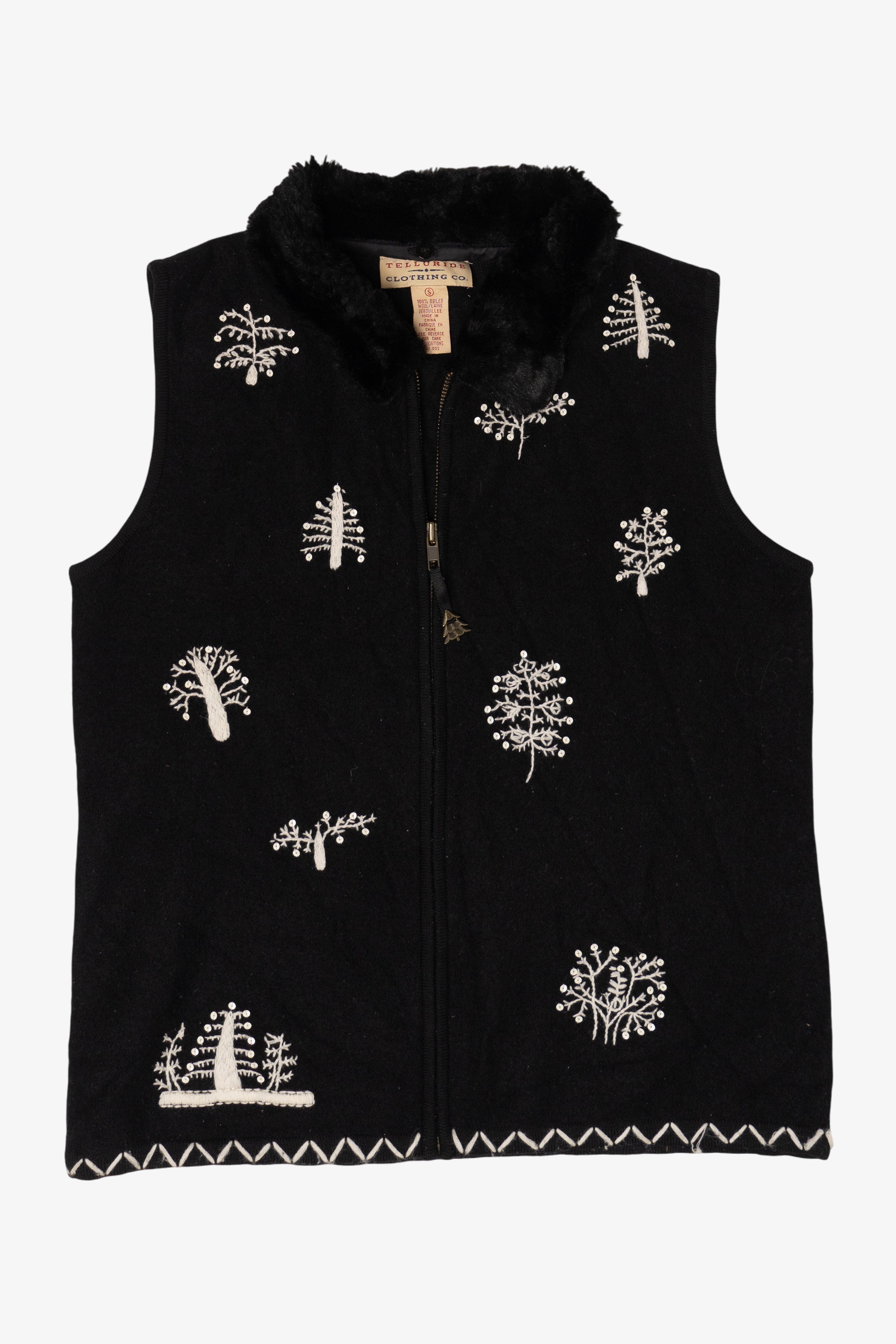 Vintage Telluride Ugly Christmas Vest (2000s)