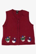 Vintage Designer Studio Originals Ugly Christmas Vest (2000s)