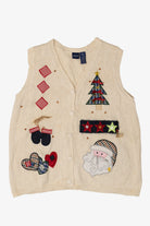 Vintage Basic Editions Ugly Christmas Vest (2000s)