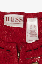 Vintage Red Russ Ugly Christmas Vest (2000s)