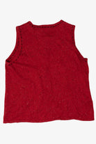 Vintage Red Russ Ugly Christmas Vest (2000s)