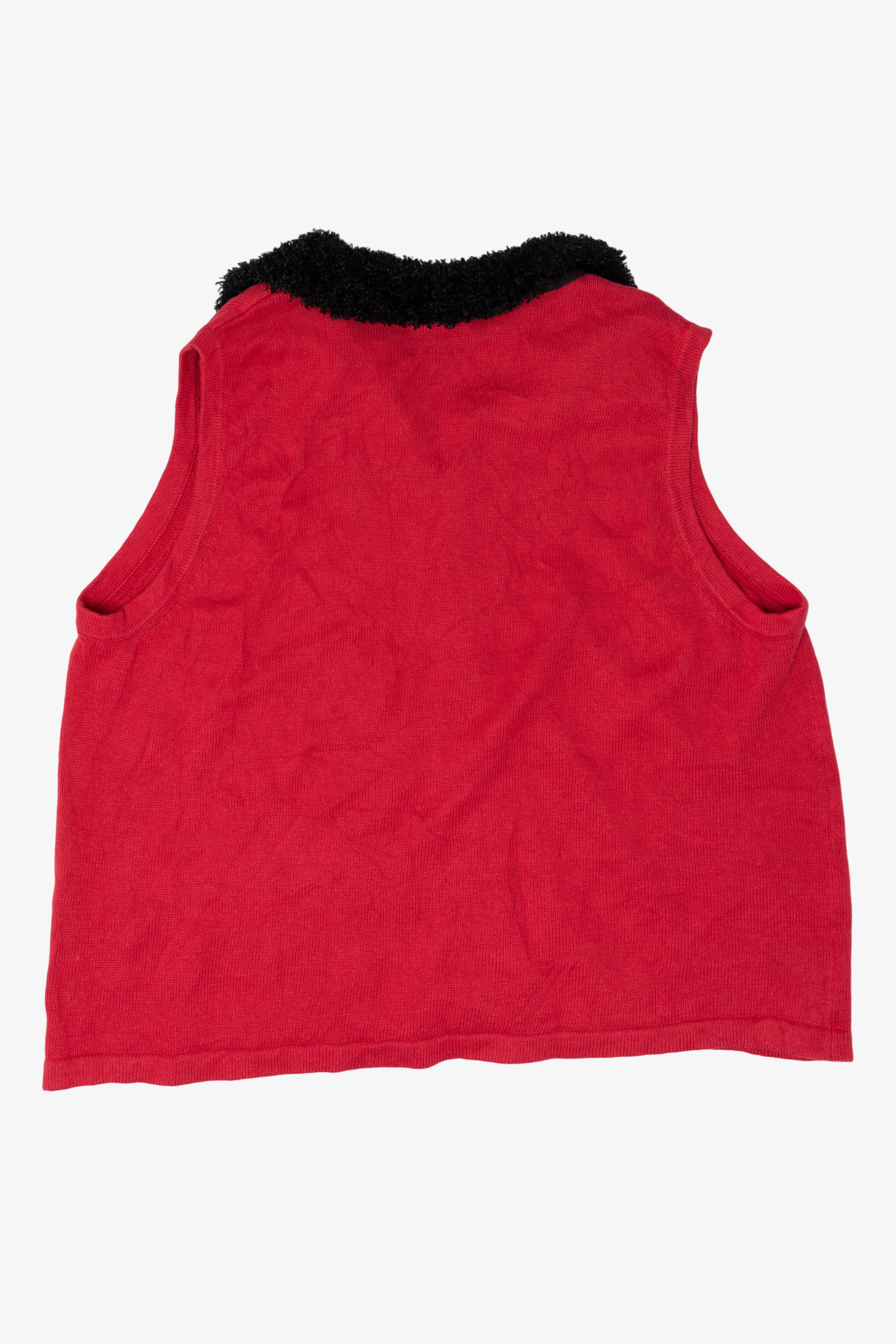 Vintage Merry & Bright Ugly Christmas Vest (2000s)