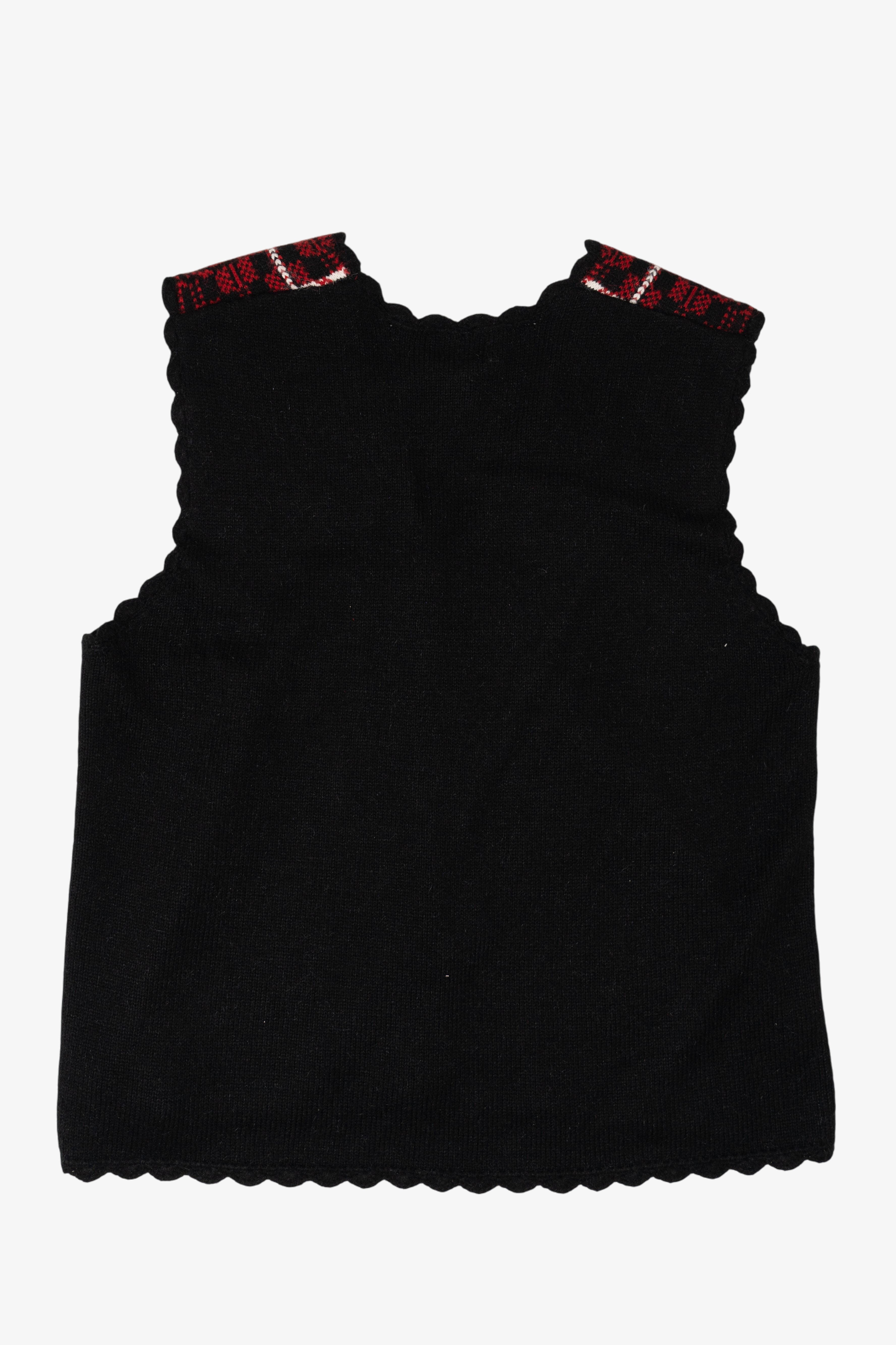 Vintage Koret Ugly Christmas Vest (1990s)