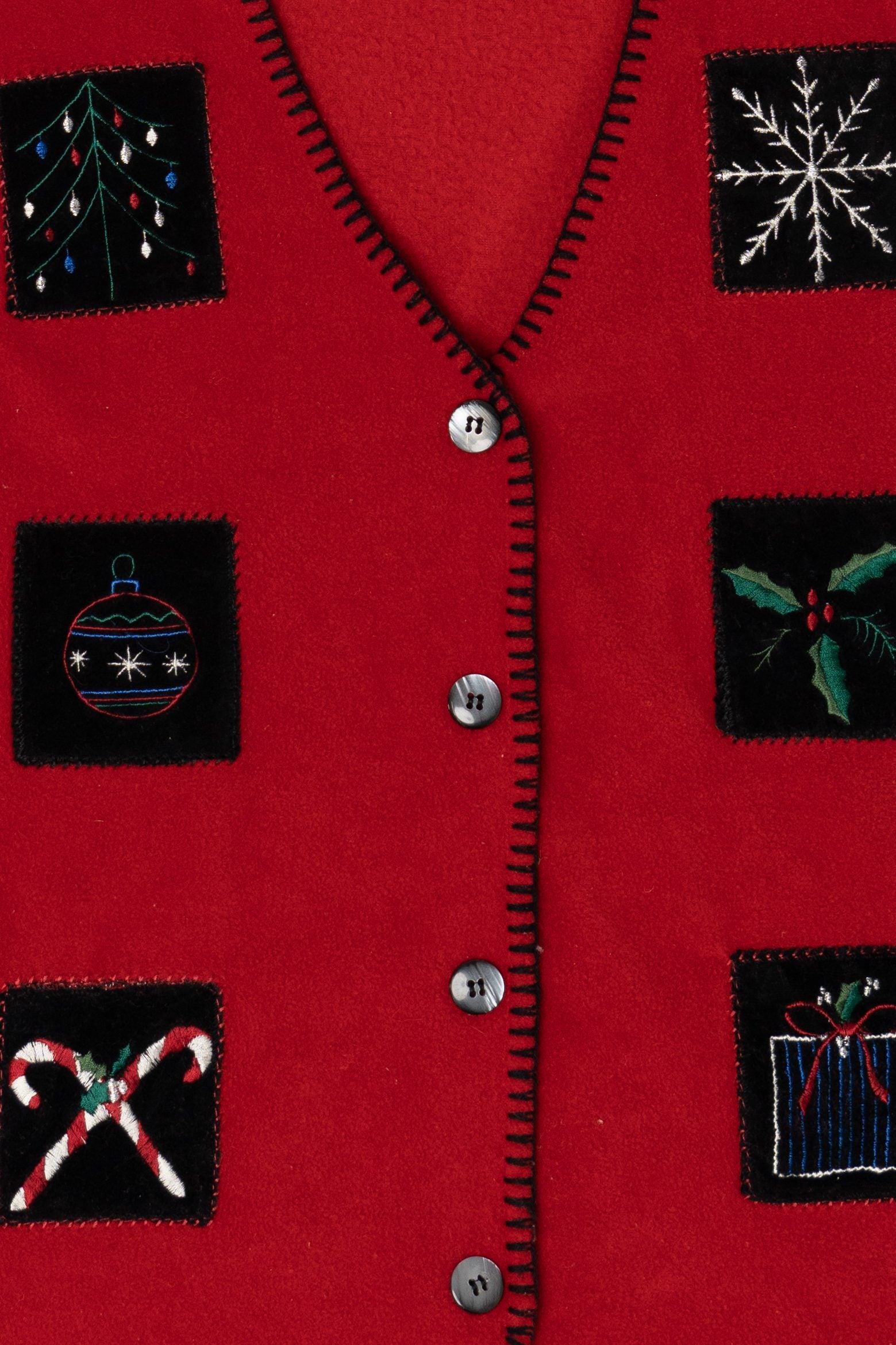 Vintage Capacity Ugly Christmas Vest (2000s)