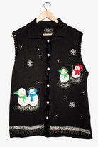 Vintage Lisa International Ugly Christmas Vest (2000s)