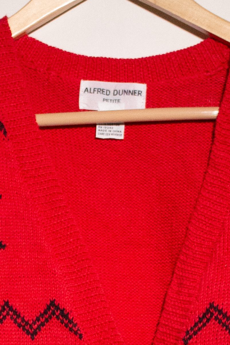 Vintage Terriers Ugly Christmas Vest (1990s)