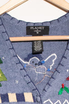 Vintage I Heart America Ugly Christmas Vest (1990s)