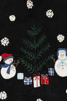 Vintage Field FG Gear Snowmen Ugly Christmas Vest (1990s)