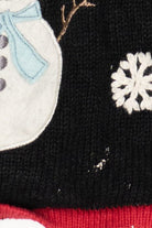 Vintage Field FG Gear Snowmen Ugly Christmas Vest (1990s)