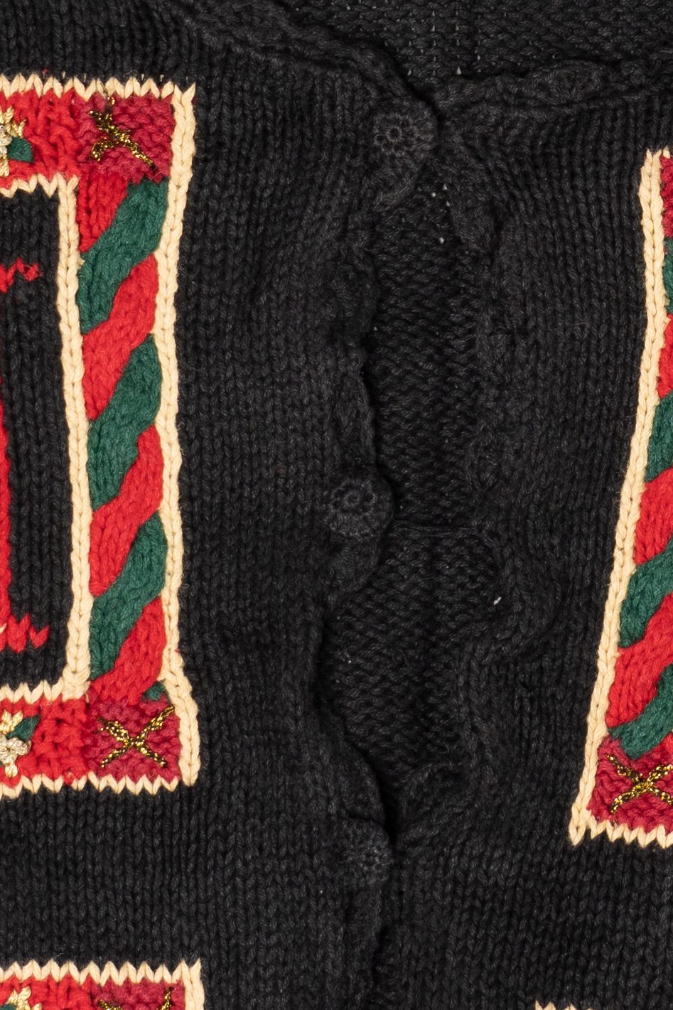 Vintage Noel Ugly Christmas Cardigan (1990s)