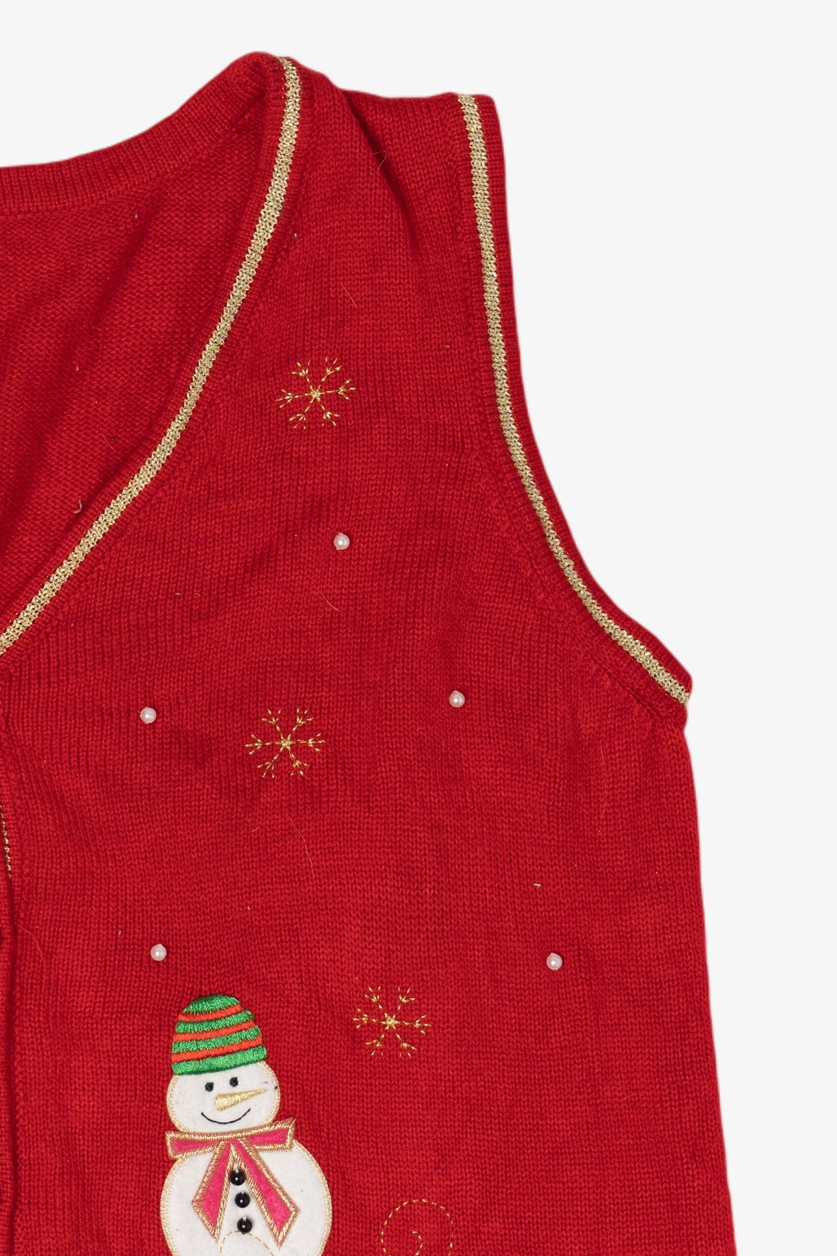 Vintage Snowmen Ugly Christmas Sweater (2000s)