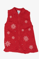 Vintage Snowflakes Ugly Christmas Sweater (1990s)