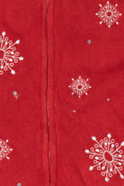 Vintage Snowflakes Ugly Christmas Sweater (1990s)
