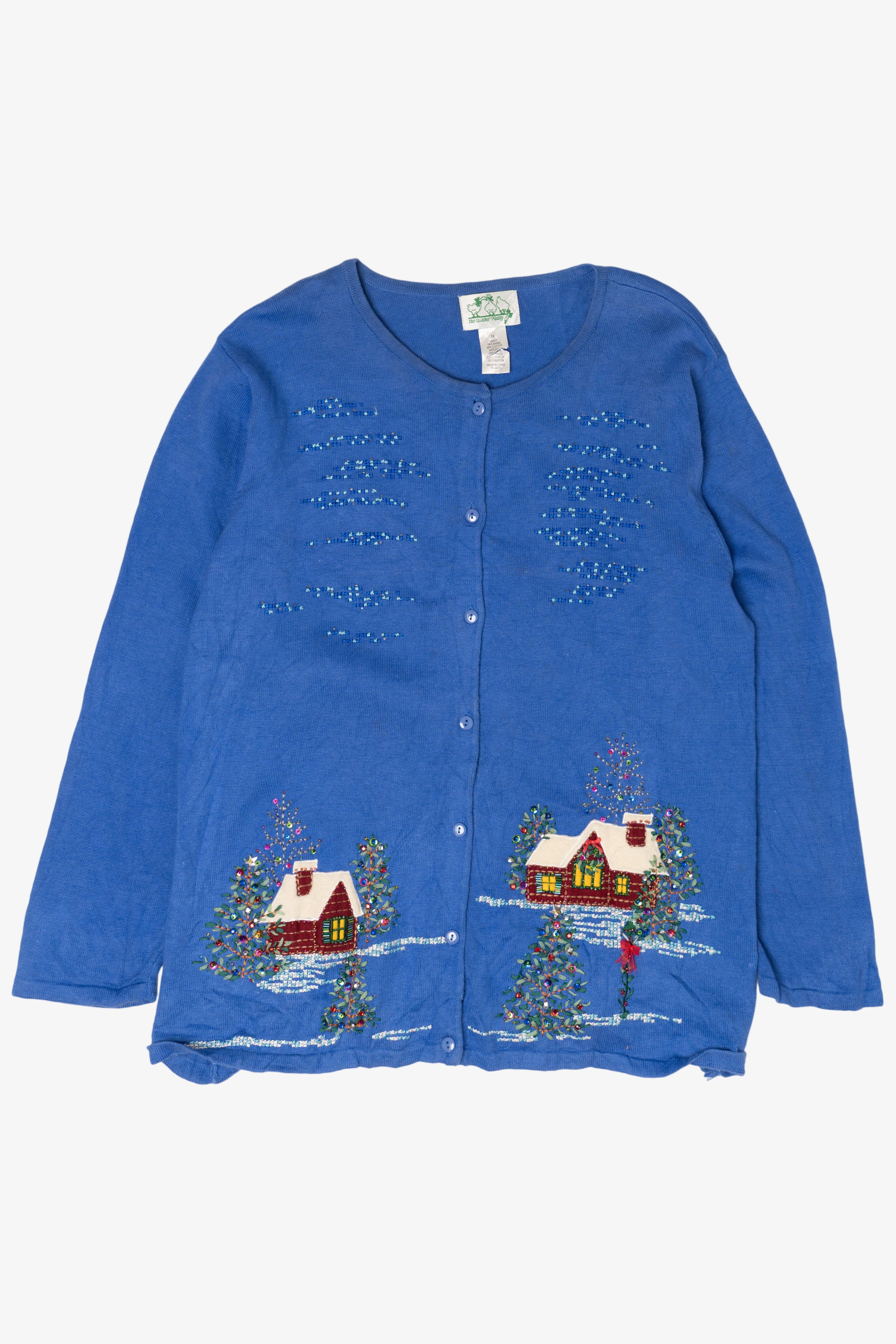 Vintage Quacker Factory Cardigan (1990s)