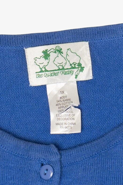 Vintage Quacker Factory Cardigan (1990s)