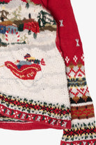 Vintage All Points Ugly Christmas Cardigan (1990s)