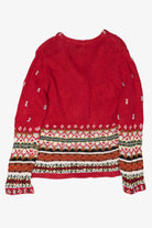 Vintage All Points Ugly Christmas Cardigan (1990s)