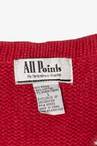 Vintage All Points Ugly Christmas Cardigan (1990s)