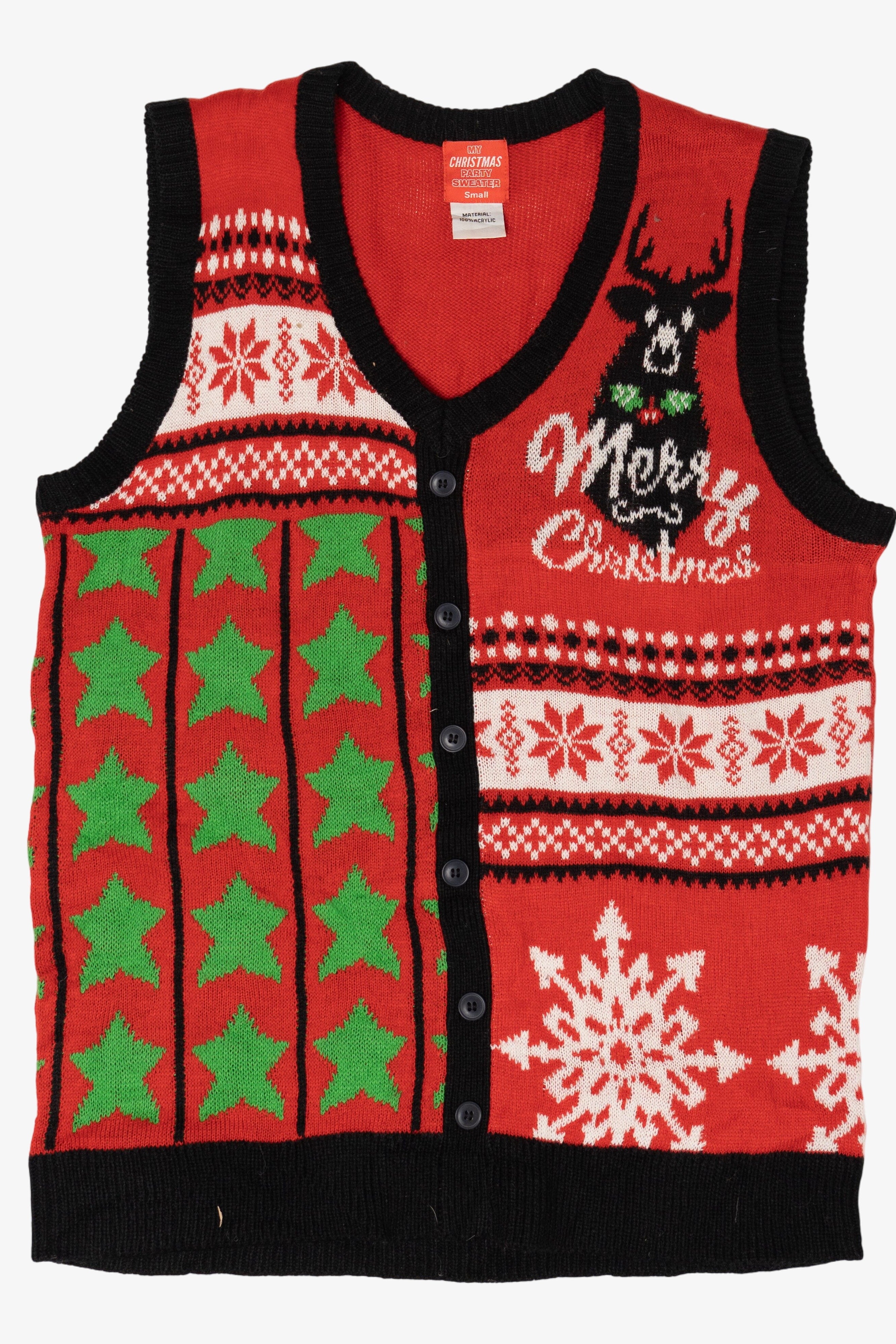 Modern My Christmas Party Sweater Ugly Christmas Sweater (2010s)